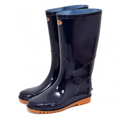 남장화 청색 (Men's long boots Navy)