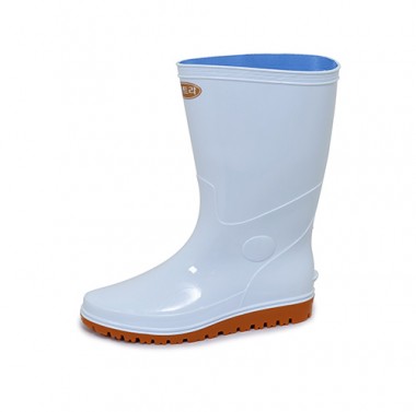 남반장 백색 (Men’s Middle Boots White)