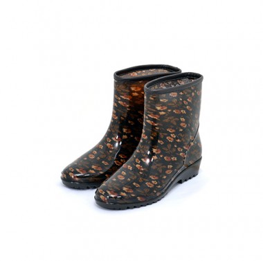여반장화 플라워 (Women’s Short Boots Flower)